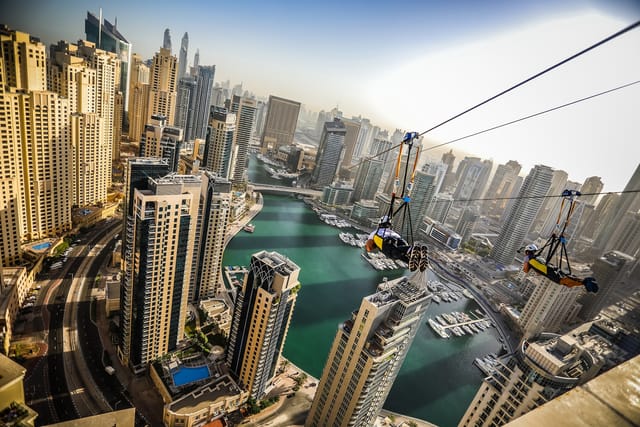 XLine Dubai Marina Zipline - Photo 1 of 6